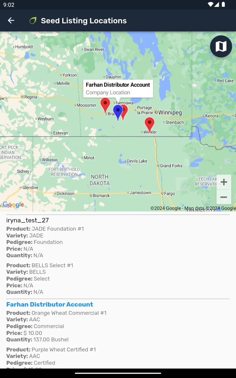 MySeed screenshot